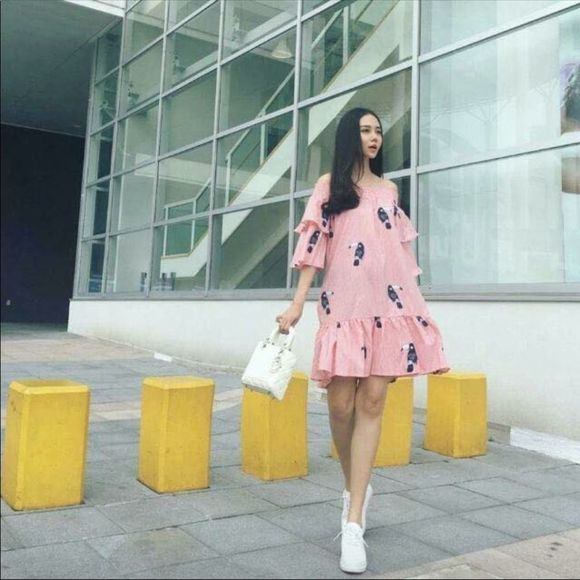 ZARA novelty toucan dress - Picture 2 of 4